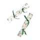 Christmas crackers, kerstgroen, 8 stuks in een doosje