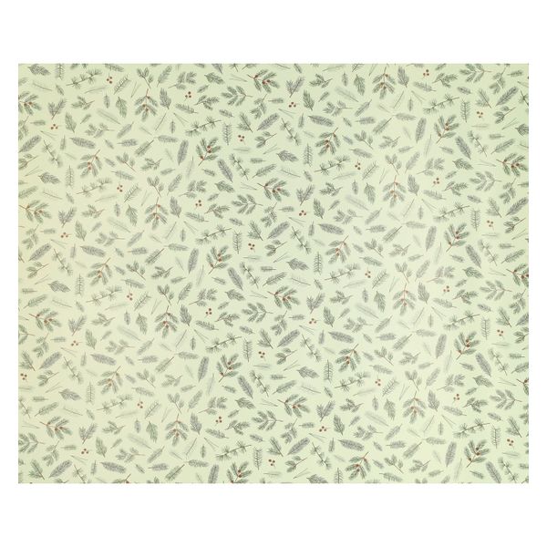 Papier d'emballage, verdure de Noël, 70 x 250 cm,