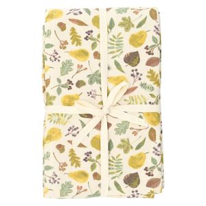 Nappe, coton bio GOTS, récolte de poires, 145 x 300 cm