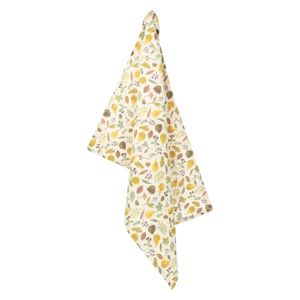 Torchon, coton bio GOTS, récolte de poires, 50 x 70 cm