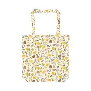 Sac, coton bio, récolte de poires, 38 x 38 cm