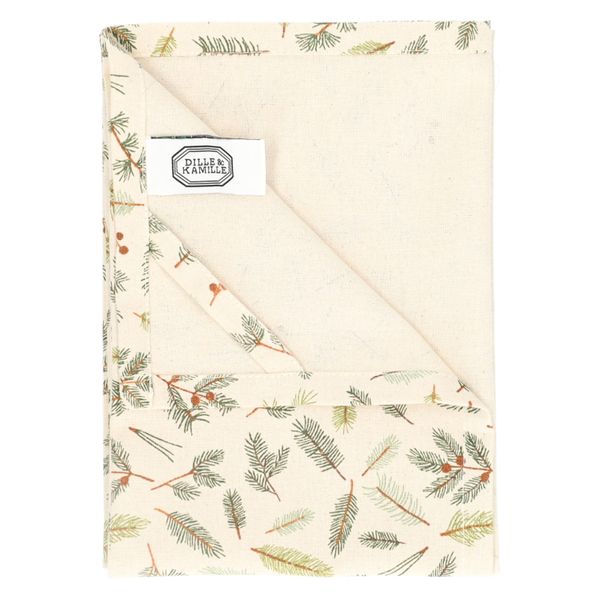 Torchon, coton bio GOTS, verdure de Noël, 50 x 70 cm Torchon, coton bio GOTS, verdure de Noël, 50 x 70 cm