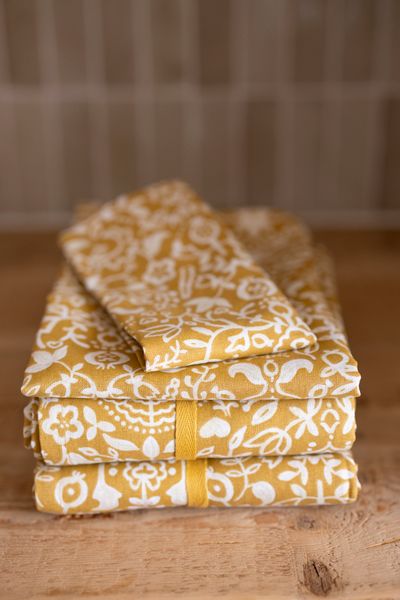 Nappe, coton bio GOTS, dessin, 145 x 250 cm