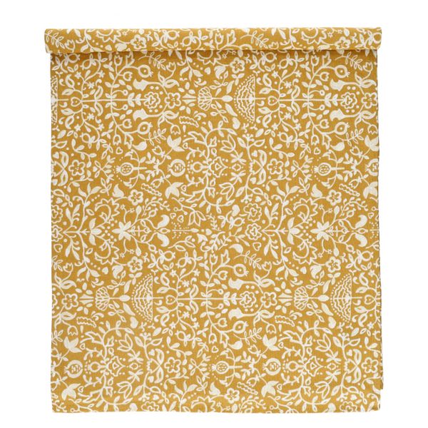 Tafelloper, GOTS bio-katoen, decoratief, 50 x 145 cm