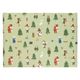 Placemat, GOTS bio-katoen, winterbos,  35 x 50 cm