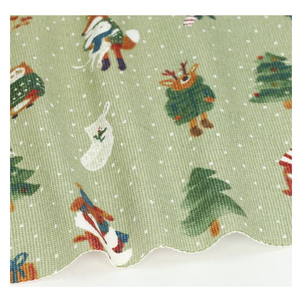 Placemat, GOTS bio-katoen, winterbos,  35 x 50 cm