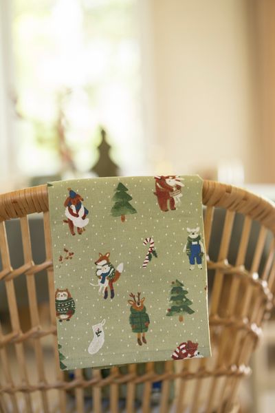 Theedoek, GOTS bio-katoen, winterbos, 50 x 70 cm Theedoek, GOTS bio-katoen, winterbos, 50 x 70 cm