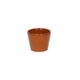 Cache-pot, céramique, terracotta, Ø7 cm