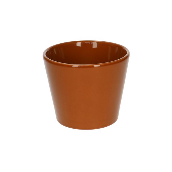 Bloempot, aardewerk, terracotta kleur,Ø12 cm