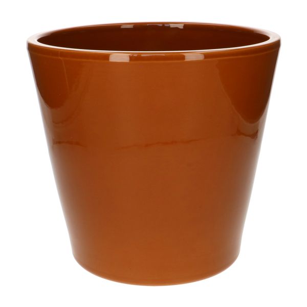 Bloempot, aardewerk, terracotta kleur,Ø25 cm