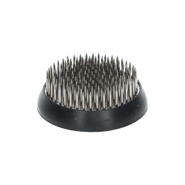 Pique-fleurs kenzan, métal et caoutchouc Pique-fleurs kenzan, métal et caoutchouc