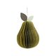 Hanger peer, papier, honingraat, 8,5 cm