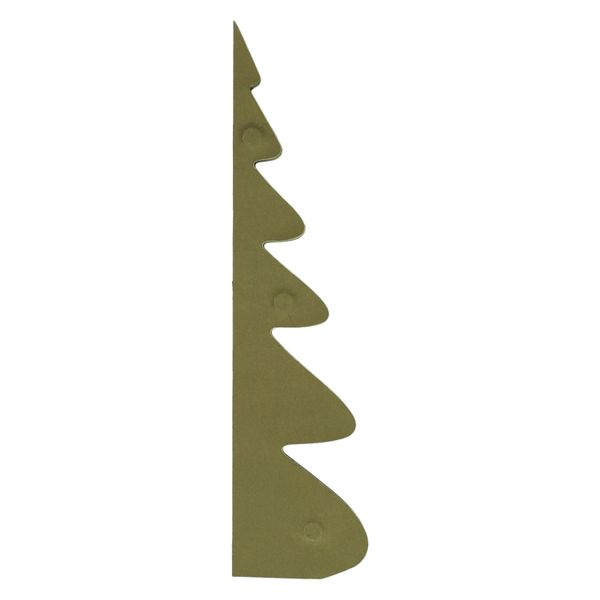 Kerstboom uitvouwbaar, papier, groot, mosgroen, 30 cm