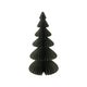 Kerstboom uitvouwbaar, papier, klein, donkergroen, 23 cm