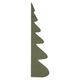 Kerstboom uitvouwbaar, papier, groot, donkergroen, 23 cm
