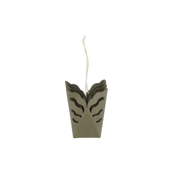 Étoile de Noël, vert mousse, papier, 23 cm Étoile de Noël, vert mousse, papier, 23 cm