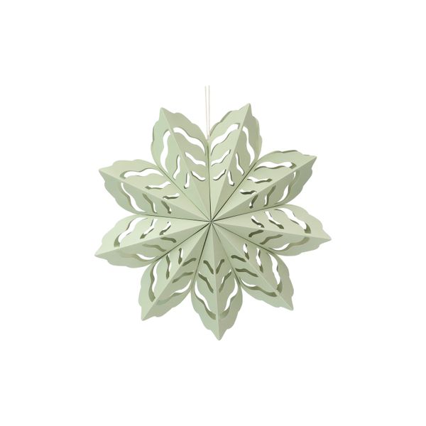 Kerstster uitvouwbaar, papier, lichtgroen, 35 cm