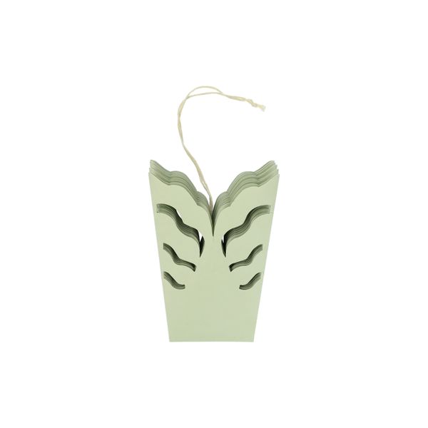 Kerstster uitvouwbaar, papier, lichtgroen, 35 cm