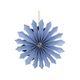 Hanger ster, papier, blauw, Ø10 cm