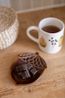 Mug, grès, poires, Ø9 cm Mug, grès, poires, Ø9 cm