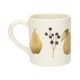 Mug, grès, poires, Ø9 cm