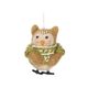 Suspension de Noël, hibou en pull, feutrine Suspension de Noël, hibou en pull, feutrine