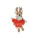 Suspension de Noël, biche et faon, feutrine Suspension de Noël, biche et faon, feutrine