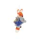 Suspension de Noël, renard et souris câlins, feutrine Suspension de Noël, renard et souris câlins, feutrine