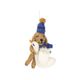 Hanger hond met gans, vilt Hanger hond met gans, vilt