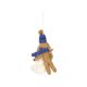 Hanger hond met gans, vilt