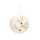 Boule de Noël, blanc, Ø5 cm, feutrine Boule de Noël, blanc, Ø5 cm, feutrine