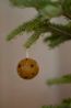 Kerstballen, vilt, set van 8, Ø5 cm