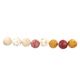Kerstballen, vilt, set van 8, Ø5 cm
