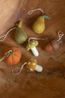 Hanger peer, vilt, groen Hanger peer, vilt, groen