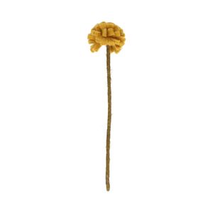 Blume, Filz, gelb, ca. 26 cm
