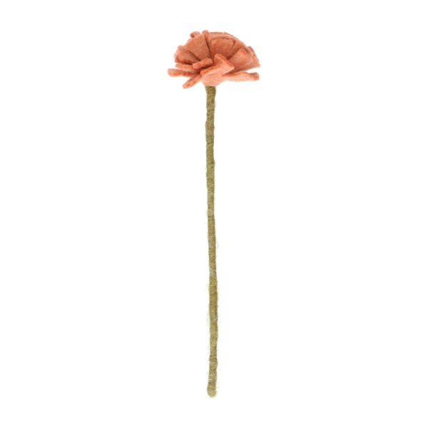 Blume, Filz, rosa, ca. 26 cm