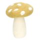 Pilz, stehend, Filz, gelb, ca.12 cm