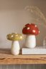 Pilz, stehend, Filz, gelb, ca.12 cm