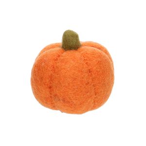 Kürbis, Filz, orange, ca. 8 cm
