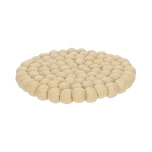 Onderzetter, vilt, kiezel, Ø 21 cm Onderzetter, vilt, kiezel, Ø 21 cm