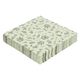 Servetten, papier, kerstgroen takjes, 33 x 33 cm, 20 stuks
