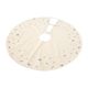 Couvre-pied de Noël, coton recyclé, forêt d'hiver, Ø env. 120 cm Couvre-pied de Noël, coton recyclé, forêt d'hiver, Ø env. 120 cm