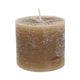 Bougie bloc, brun, Ø10 X 9 cm Bougie bloc, brun, Ø10 X 9 cm