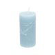 Bougie bloc, bleu clair, Ø6 X12 cm Bougie bloc, bleu clair, Ø6 X12 cm
