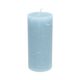 Pillar candle, light blue, Ø7 X 15 cm