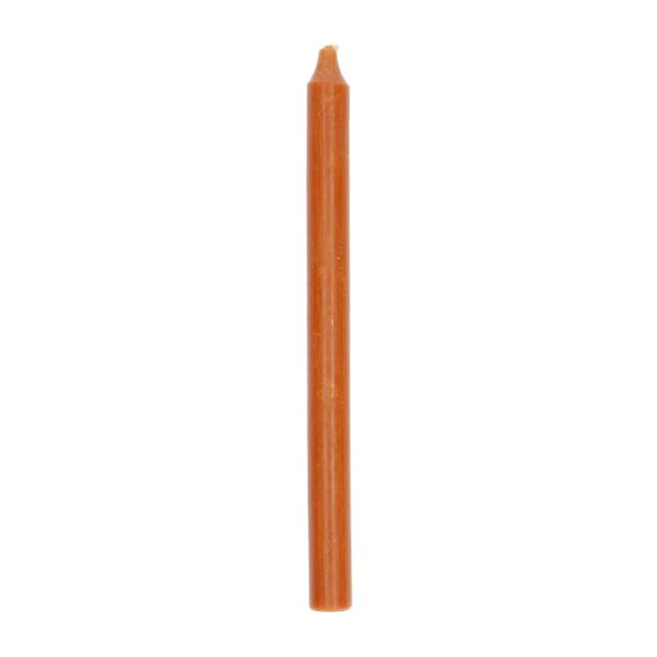 Bougie de table, caramel, 27 cm