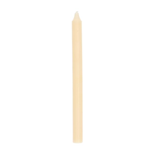 Tafelkerze, vanille, 27 cm