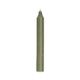 Bougie de table, vert foncé, 18 cm