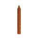 Dinner candle, caramel, 18 cm