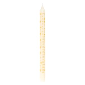 Adventskaars diner, decoratief, wit, Ø2,2 X 30 cm Adventskaars diner, decoratief, wit, Ø2,2 X 30 cm